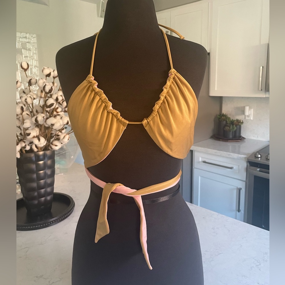 NWT We are HAH x Free People‎ Reversible Mutiway DIY Top Sz Medium $78